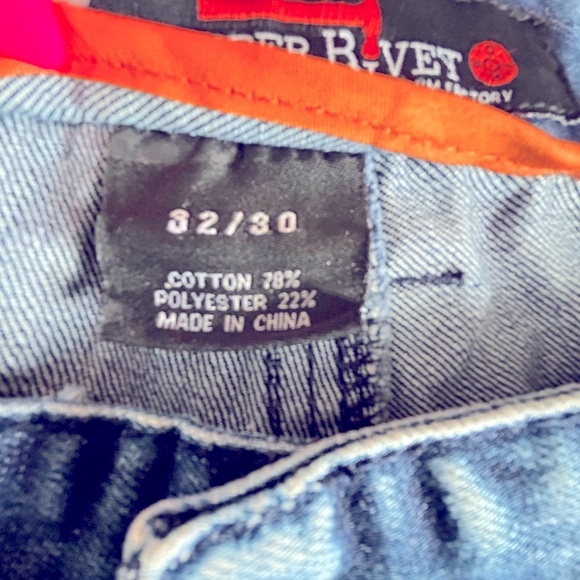 Men's Blue Denim Jeans - Picture 10 of 11